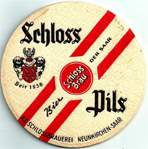 neunkirchen nk-sl schloss rund 4a (190-schlossbrauerei-rot) 